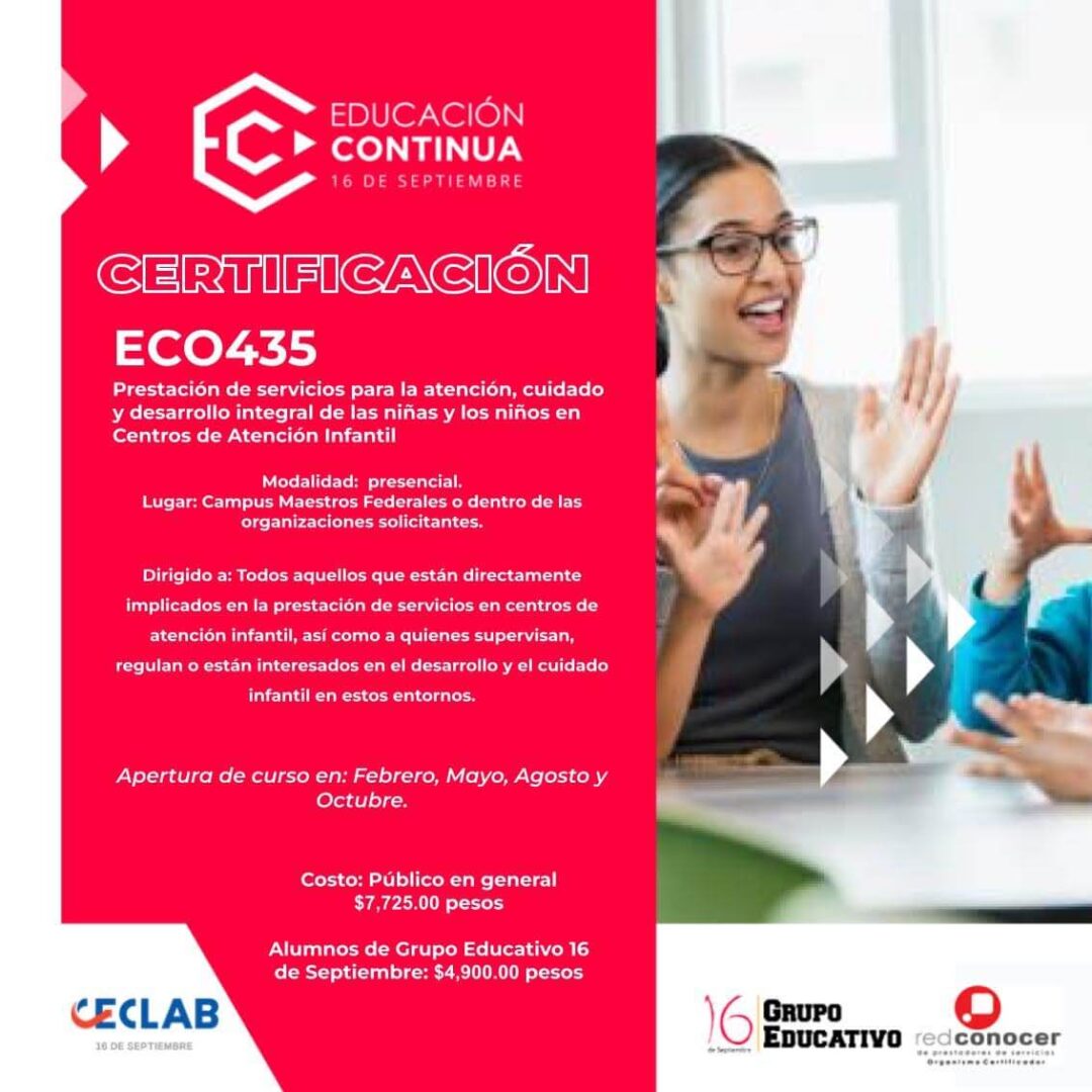 EC0435 – Prestación de servicios para la atención, cuidado y desarrollo ...