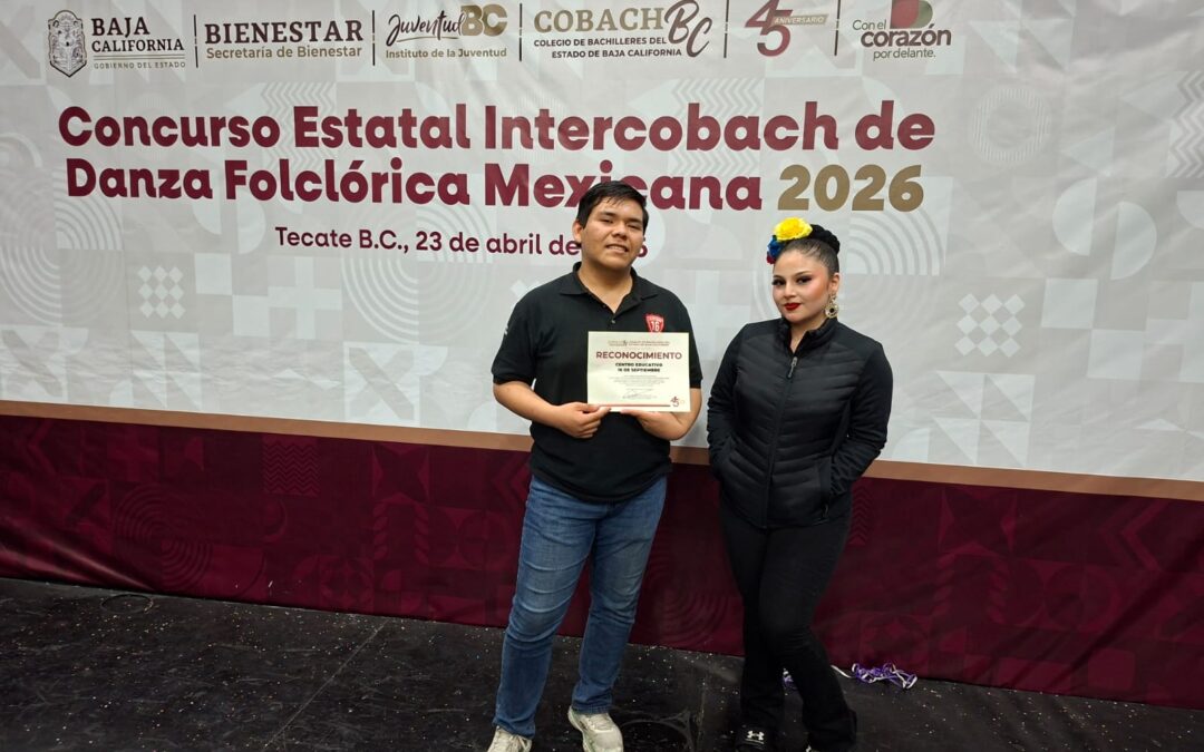 Concurso Estatal de DANZA FOLCLÓRICA COBACH destaca el talento juvenil en Tecate.