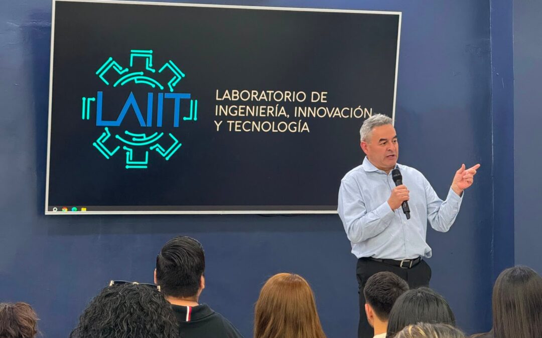 Inspiración y experiencia en la industria aeroespacial: el Mtro. Sergio Pérez visita LAIIT