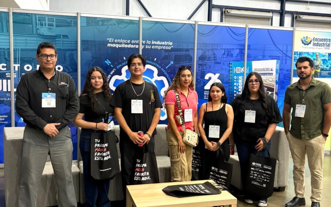 Alumnos de Ingeniería Industrial asisten al 10.º Encuentro Industrial DIMBC